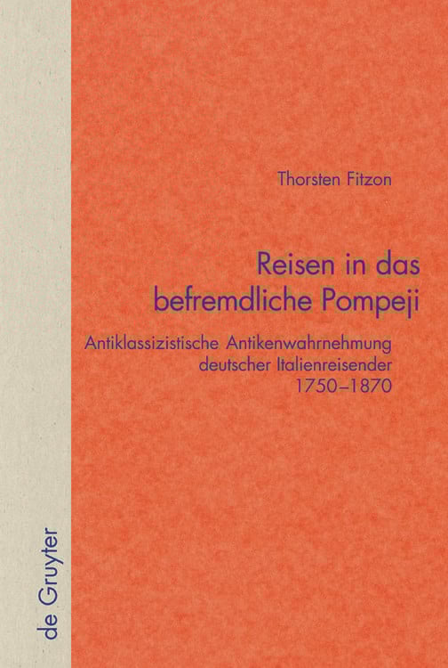 Produktbild: Reisen in das befremdliche Pompeji