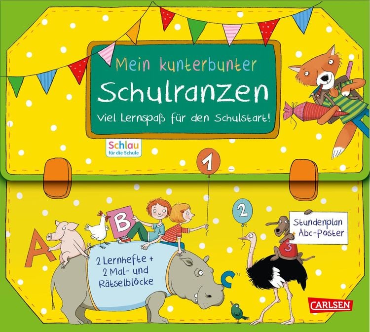 Produktbild: Schlau für die Schule: Mein kunterbunter Schulranzen (Buch-Set für den Schulstart)