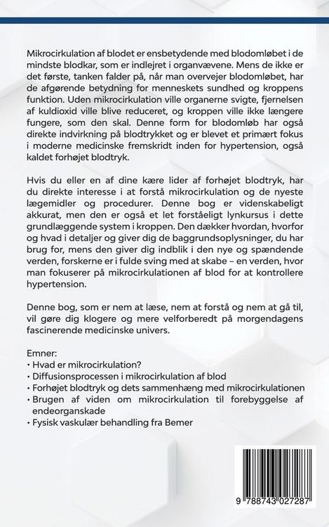 Produktbild: Introduktion til mikrocirkulation af blod