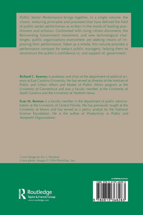 Produktbild: Public Sector Performance