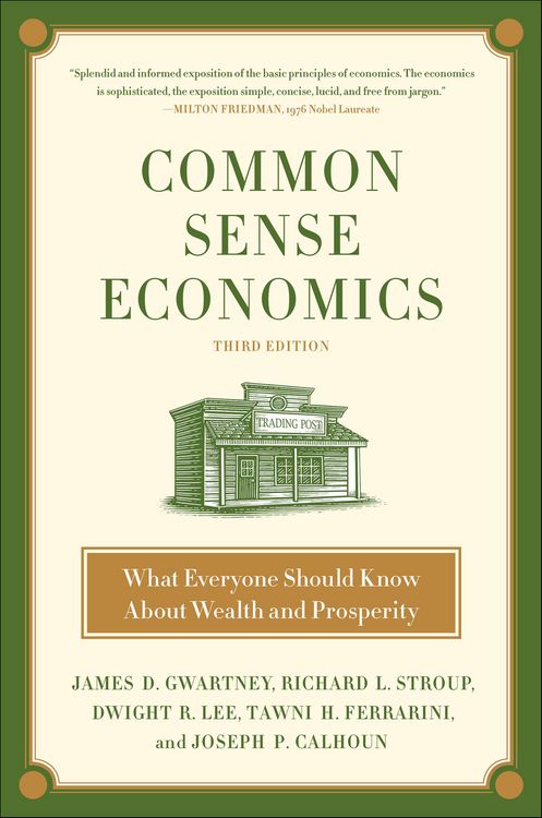 Produktbild: Common Sense Economics