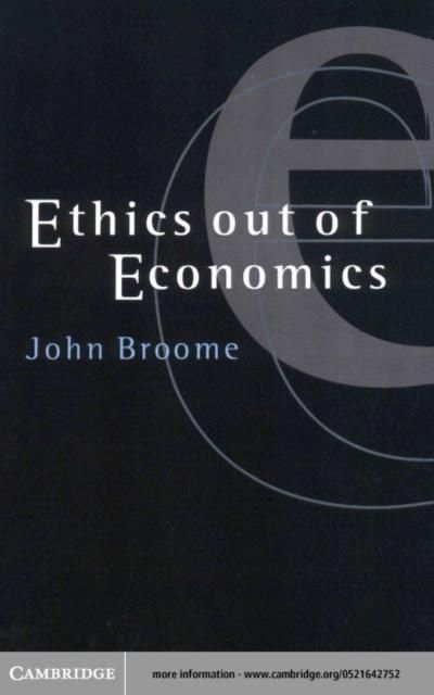 Produktbild: Ethics out of Economics