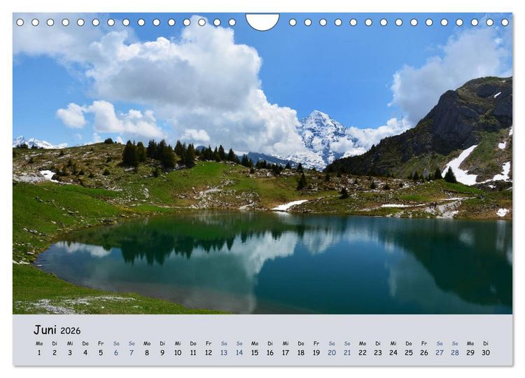Produktbild: Gipfel Blicke (Wandkalender 2026 DIN A4 quer), CALVENDO Monatskalender