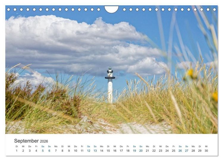 Produktbild: Bornholm - die K&uuml;sten der Ostseeinsel (Wandkalender 2026 DIN A4 quer), CALVENDO Monatskalender