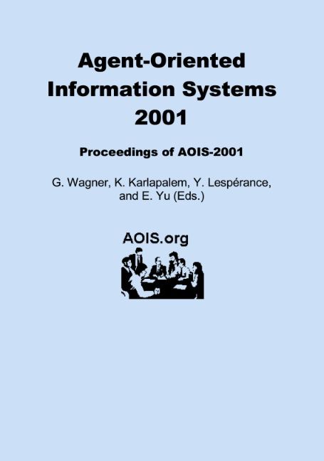 Produktbild: Agent-Oriented Information Systems 2001
