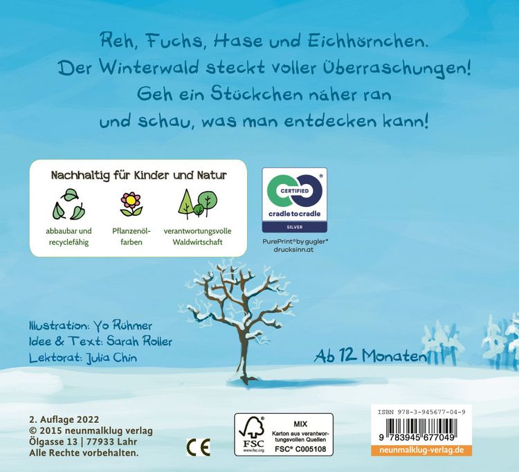 Produktbild: Komm, wir gehen n&auml;her ran! Der Winterwald
