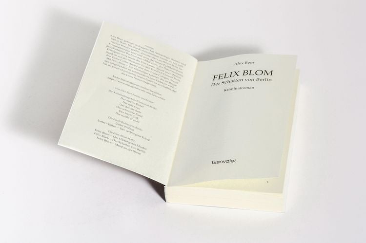 Produktbild: Felix Blom. Der Schatten von Berlin