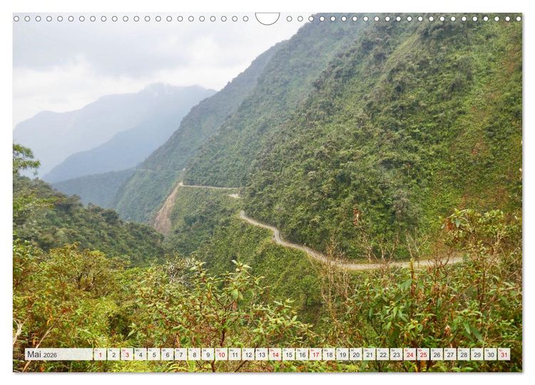 Produktbild: Bolivien - Unterwegs im Hochland (Wandkalender 2026 DIN A3 quer), CALVENDO Monatskalender