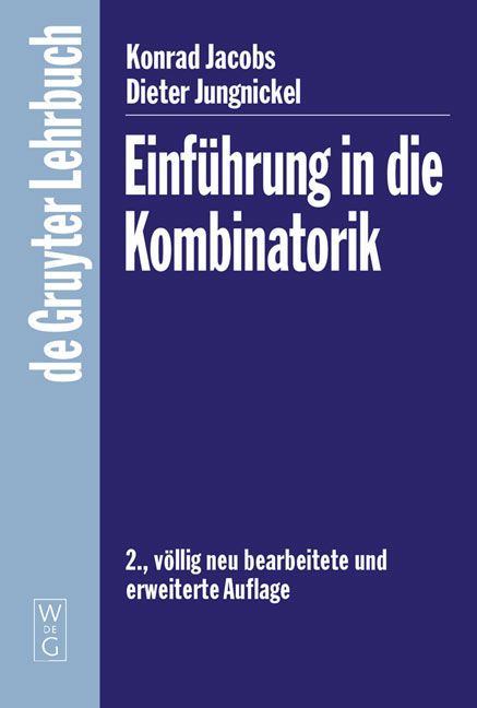 Produktbild: Einf&uuml;hrung in die Kombinatorik