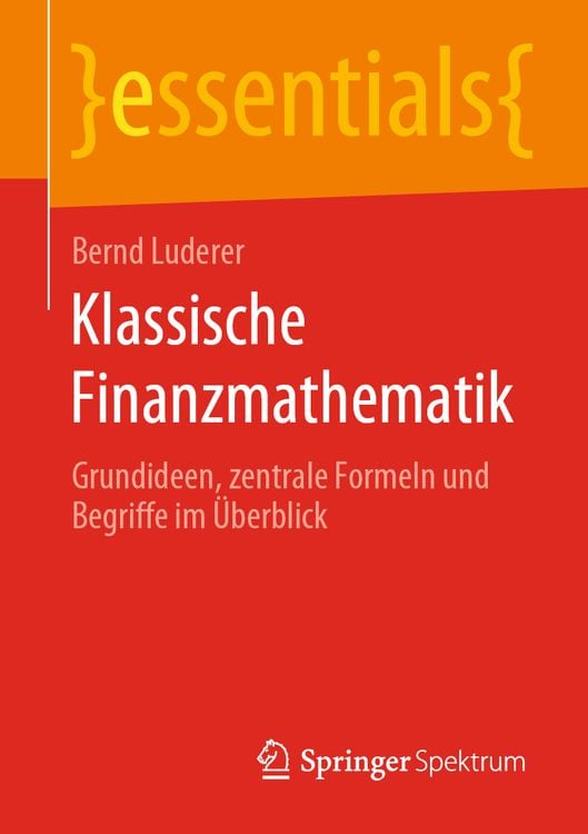 Bild vom Artikel Klassische Finanzmathematik vom Autor Bernd Luderer