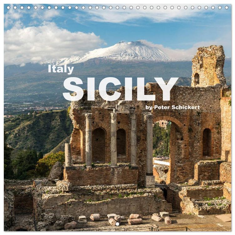 Produktbild: Italy - Sicily (Wall Calendar 2026 12 &times; 12 Inch) CALVENDO 12 Month Wall Calendar