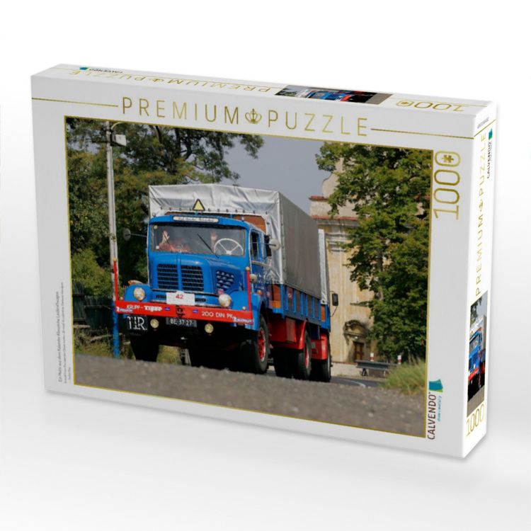 Produktbild: CALVENDO Puzzle Ein Motiv aus dem Kalender Klassische Lastkraftwagen | 1000 Teile Lege-Gr&ouml;&szlig;e 64x48cm Foto-Puzzle f&uuml;r gl&uuml;ckliche Stunden