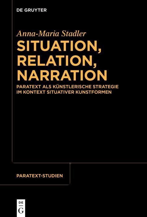 Produktbild: Situation, Relation, Narration