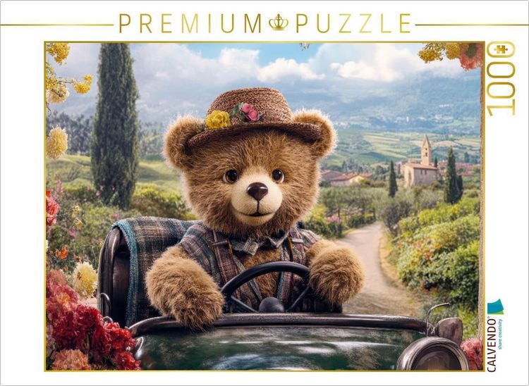 Produktbild: CALVENDO Puzzle Meine Reise durch die Toskana | 1000 Teile Lege-Gr&ouml;&szlig;e 64x48cm Foto-Puzzle f&uuml;r gl&uuml;ckliche Stunden