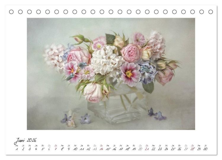 Produktbild: Kleine Bl&uuml;tenwunder (Tischkalender 2026 DIN A5 quer), CALVENDO Monatskalender