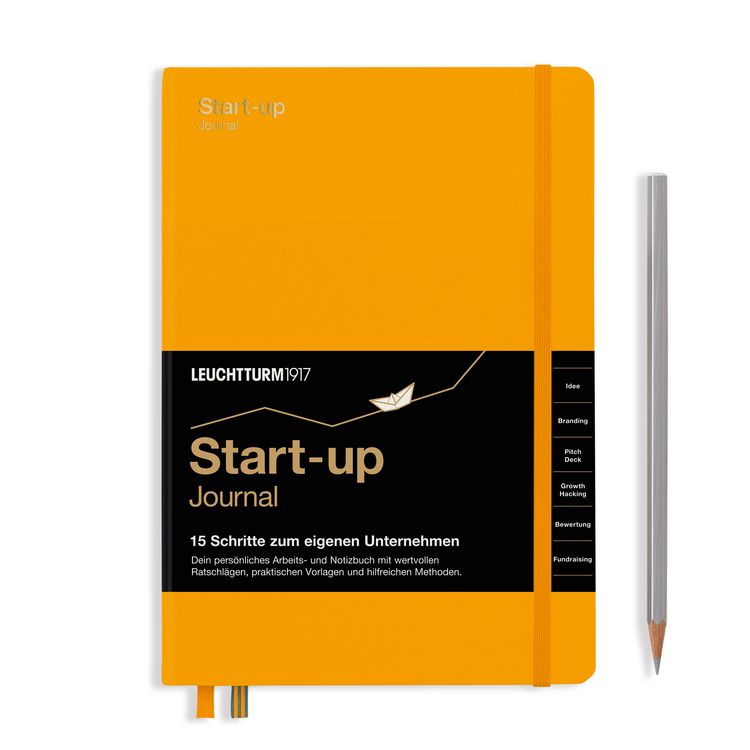 Produktbild: LEUCHTTURM1917 Start-up Journal Medium (A5), Rising Sun, Deutsch