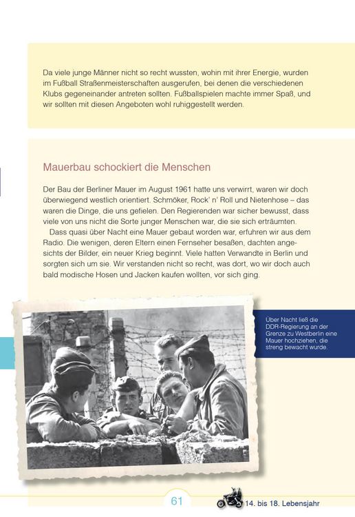 Produktbild: Aufgewachsen in der DDR - Wir vom Jahrgang 1945 - Kindheit und Jugend