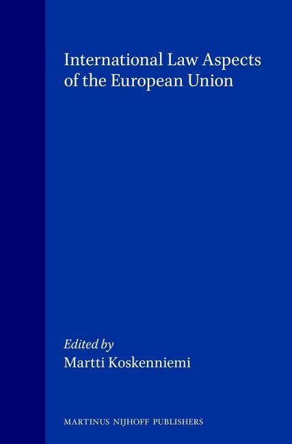 Produktbild: International Law Aspects of the European Union