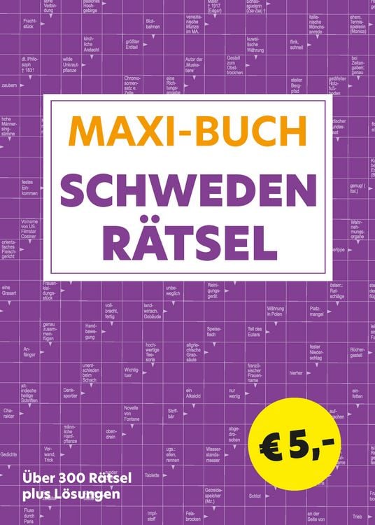 Produktbild: Maxi-Buch Schwedenr&auml;tsel Band 10