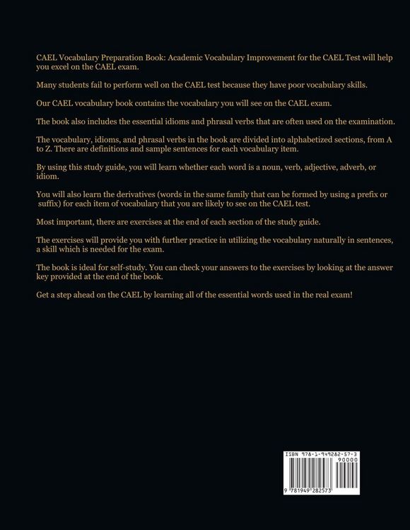 Produktbild: CAEL Vocabulary Preparation Book