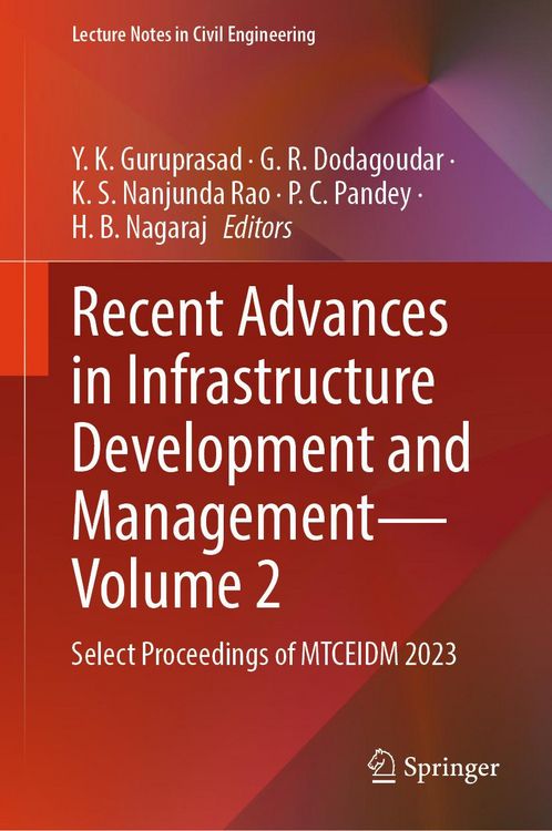 Produktbild: Recent Advances in Infrastructure Development and Management - Volume 2