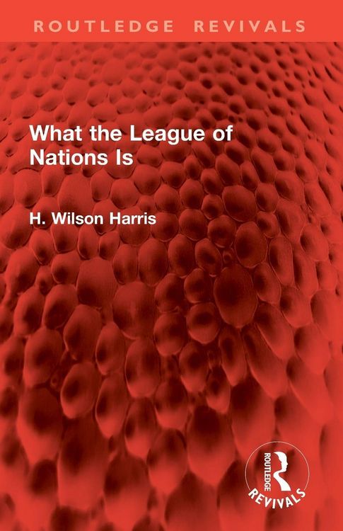 Produktbild: What the League of Nations Is