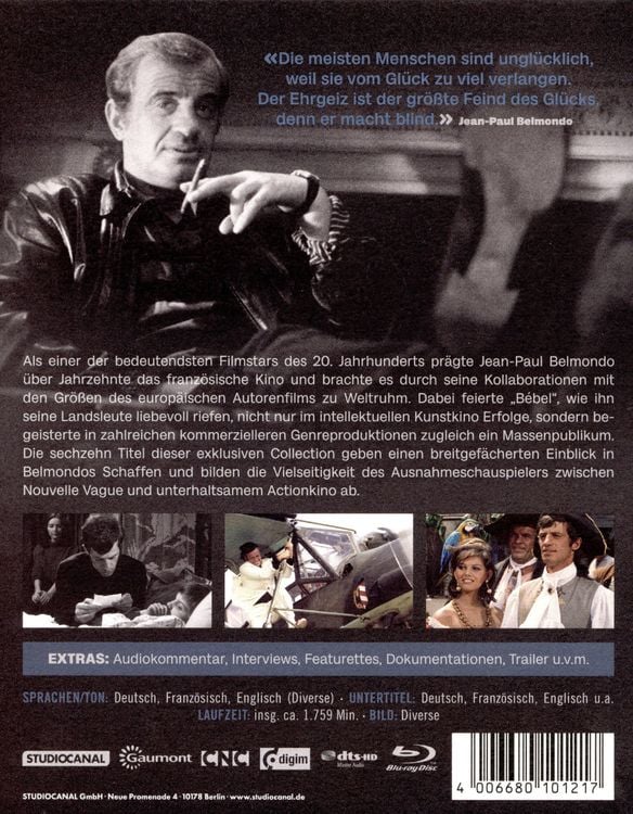 Produktbild: Jean-Paul Belmondo Collection [16 BRs]