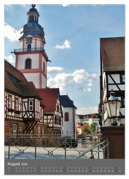 Produktbild: Kirchen und Kl&ouml;ster deutsche Kleinode (hochwertiger Premium Wandkalender 2026 DIN A2 hoch), Kunstdruck in Hochglanz