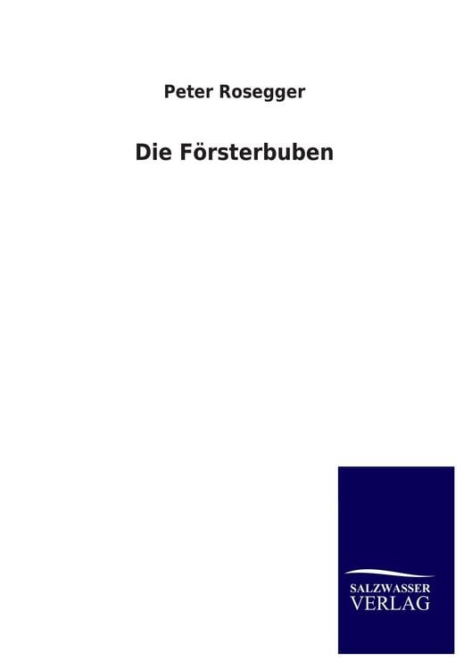 Produktbild: Die F&ouml;rsterbuben