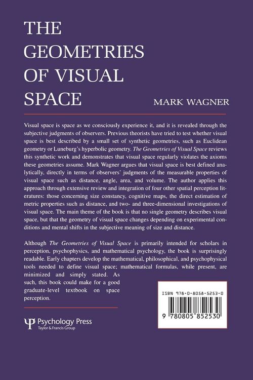 Produktbild: The Geometries of Visual Space