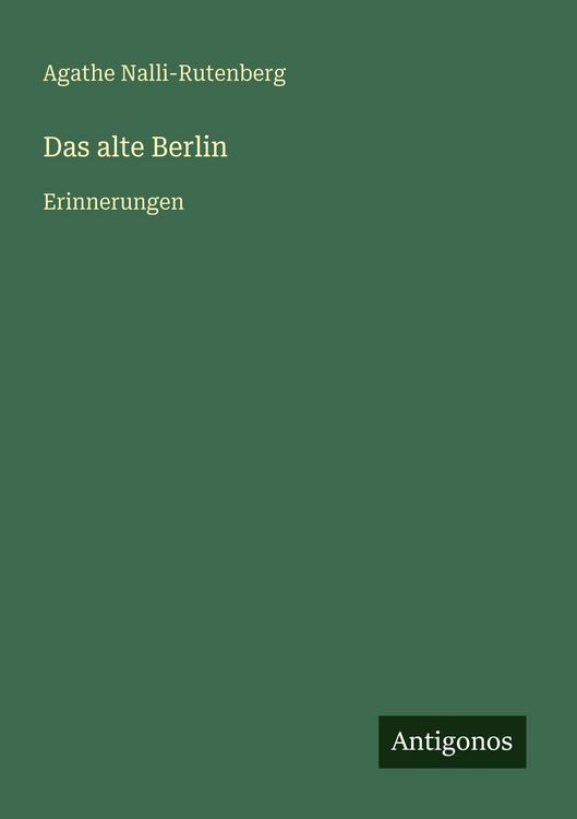 Produktbild: Das alte Berlin