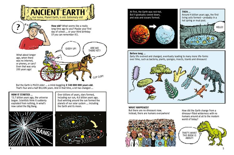 Produktbild: A Comic Book History of Life on Earth
