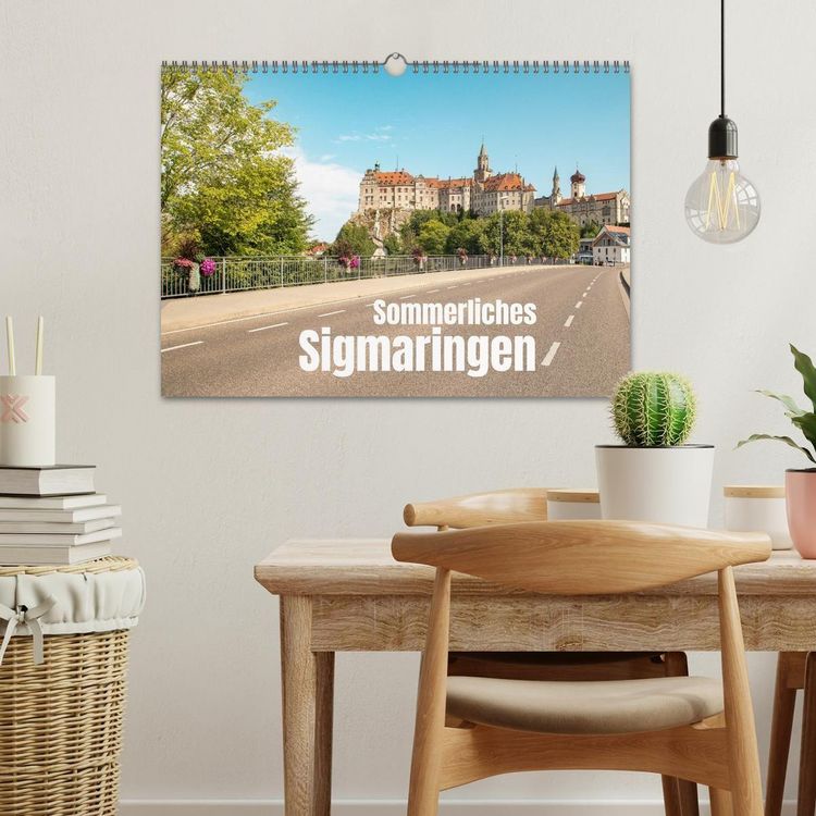 Produktbild: Sommerliches Sigmaringen (Wandkalender 2027 DIN A3 quer), CALVENDO Monatskalender