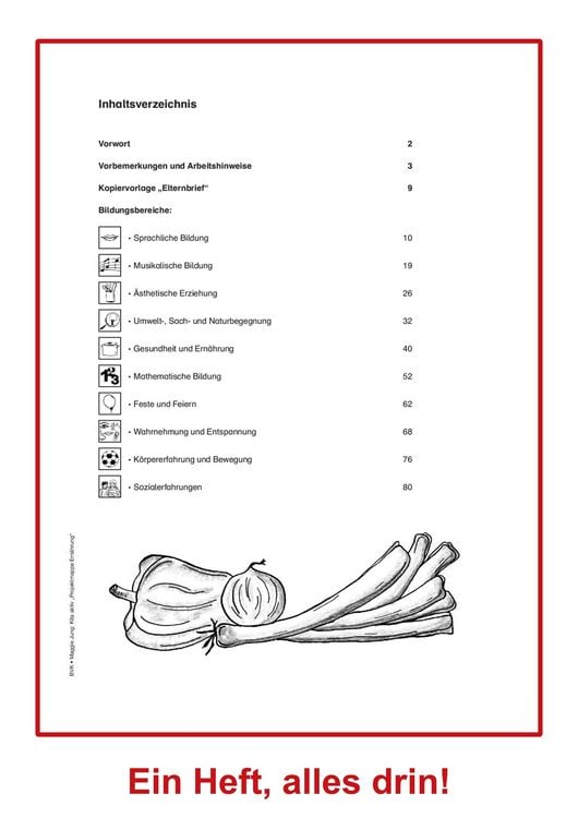 Produktbild: Kita aktiv Projektmappe Ern&auml;hrung