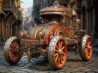 Produktbild: CALVENDO Puzzle Dampfgefl&uuml;ster Gleiter | 2000 Teile Lege-Gr&ouml;&szlig;e 90x67cm Foto-Puzzle f&uuml;r gl&uuml;ckliche Stunden