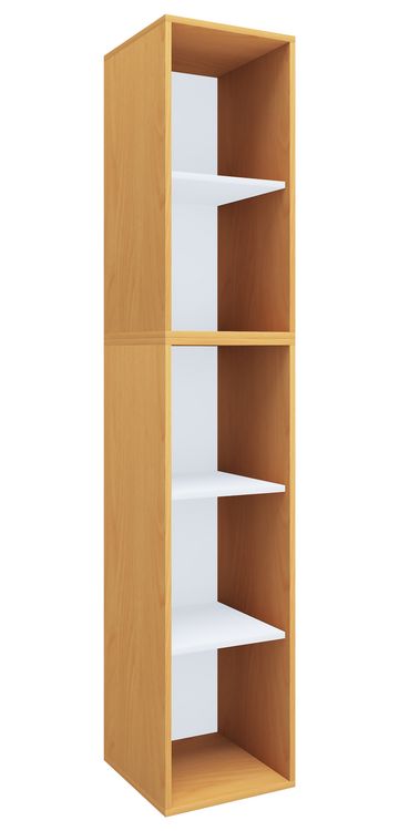 Produktbild: Holz B&uuml;ro Regal B&uuml;cher Ordner Aktenregal Lona l 5f