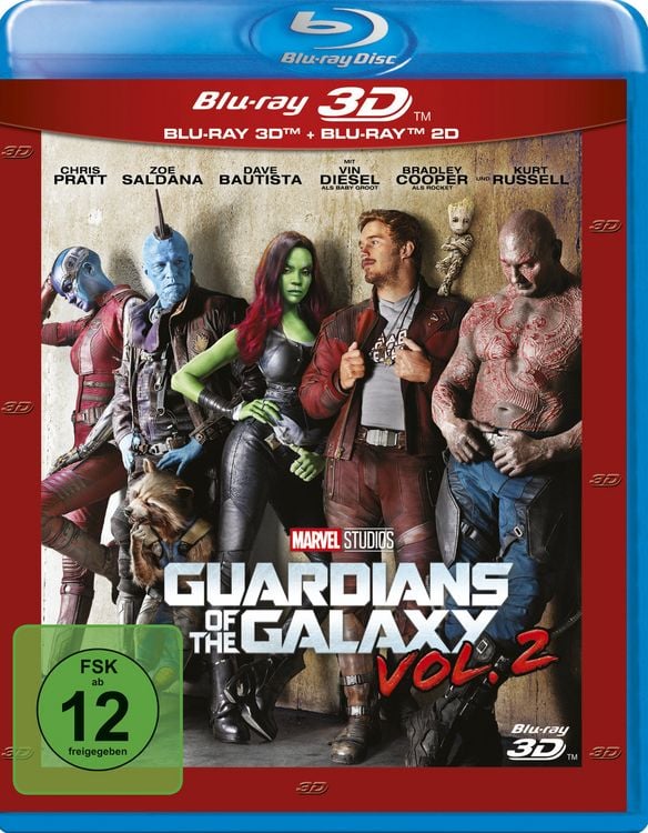 Produktbild: Guardians of the Galaxy 2 (+ Blu-ray 2D)