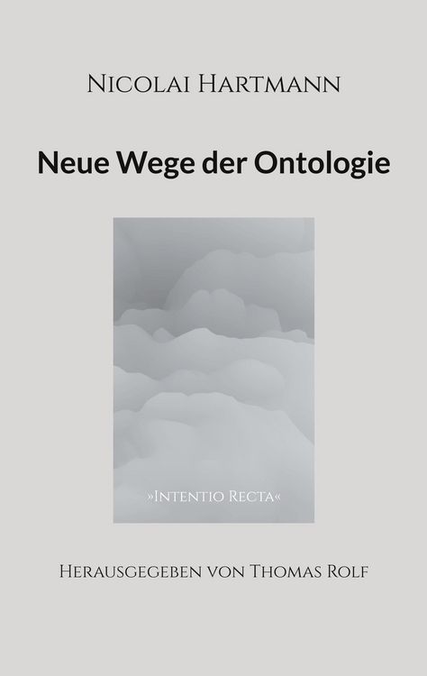 Produktbild: Nicolai Hartmann: Neue Wege der Ontologie
