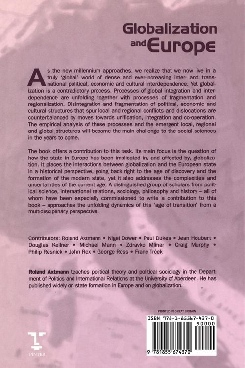 Produktbild: Globalization and Europe