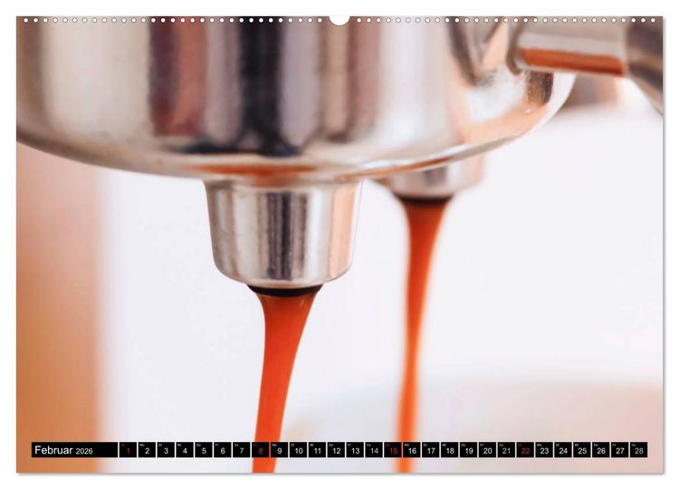 Produktbild: Espressozeit (Wandkalender 2026 DIN A2 quer), CALVENDO Monatskalender
