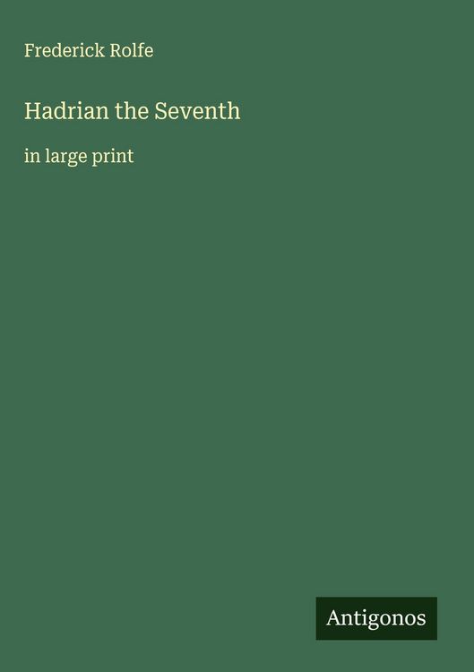 Produktbild: Hadrian the Seventh
