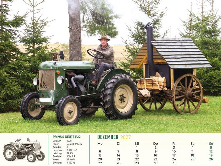 Produktbild: Faszination Schlepper Kalender 2027