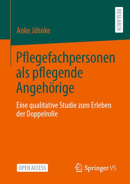 Produktbild: Pflegefachpersonen als pflegende Angeh&ouml;rige