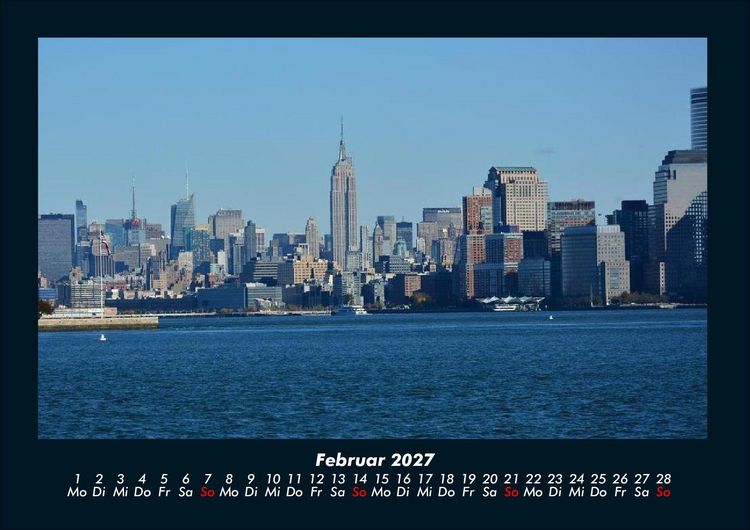 Produktbild: New York 2027 Fotokalender DIN A4