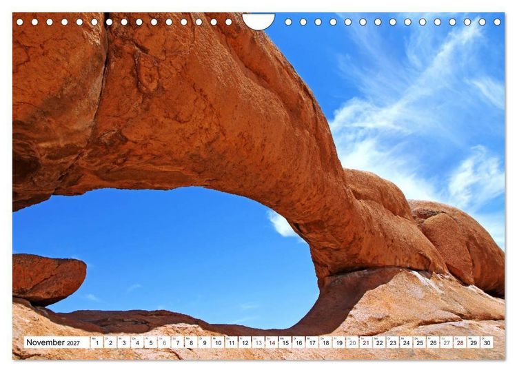Produktbild: Namibia - Weite sp&uuml;ren (Wandkalender 2027 DIN A4 quer), CALVENDO Monatskalender