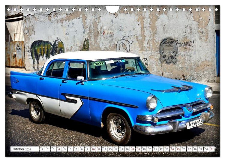Produktbild: DODGE '55 (Wandkalender 2026 DIN A4 quer), CALVENDO Monatskalender