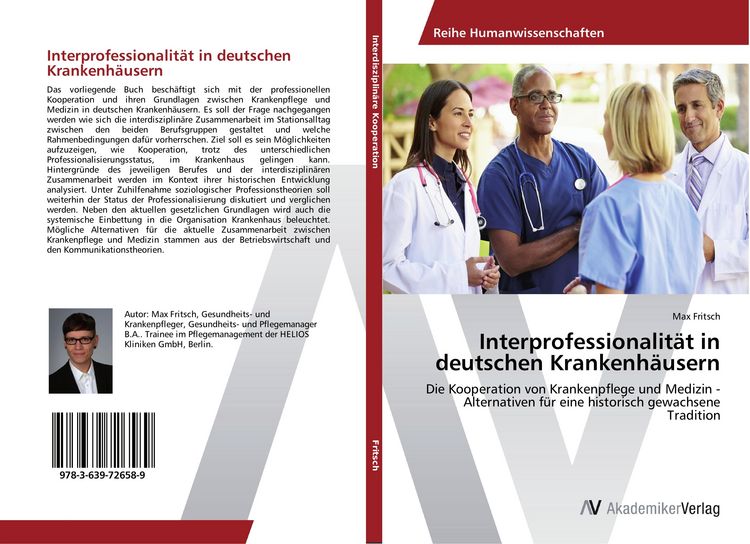 Produktbild: Interprofessionalit&auml;t in deutschen Krankenh&auml;usern