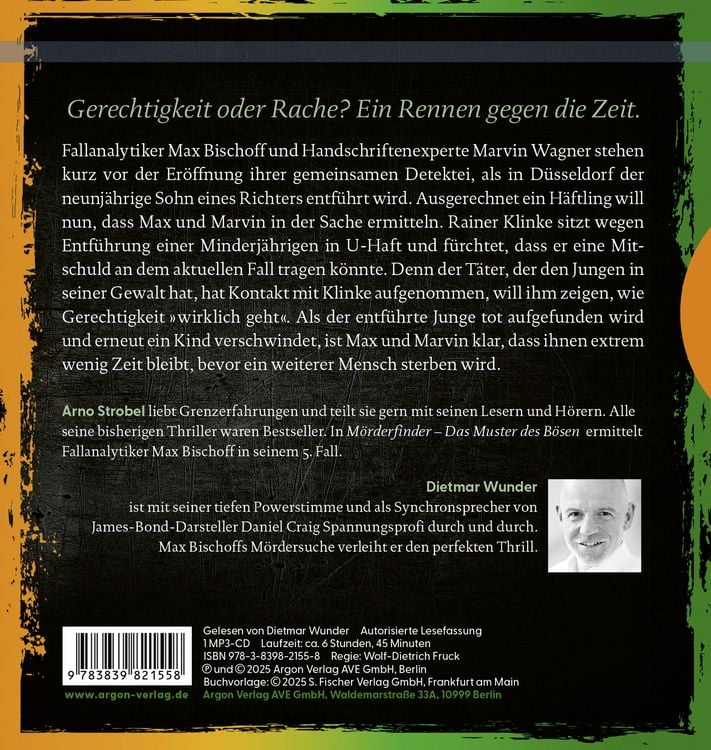 Produktbild: M&ouml;rderfinder &ndash; Das Muster des B&ouml;sen