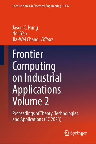 Produktbild: Frontier Computing on Industrial Applications Volume 2