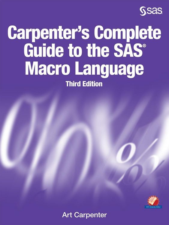Produktbild: Carpenter's Complete Guide to the SAS Macro Language, Third Edition